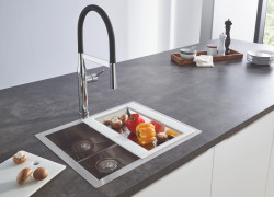 (3) Kitchen Design from a Single Source GROHE Sets Holistic Design Accents with Its New Kitchen Sink