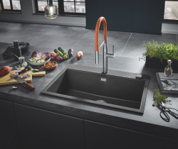 GROHE Kitchen Solutions Composite Sinks_Granite Gray_Milieu_1.jpg